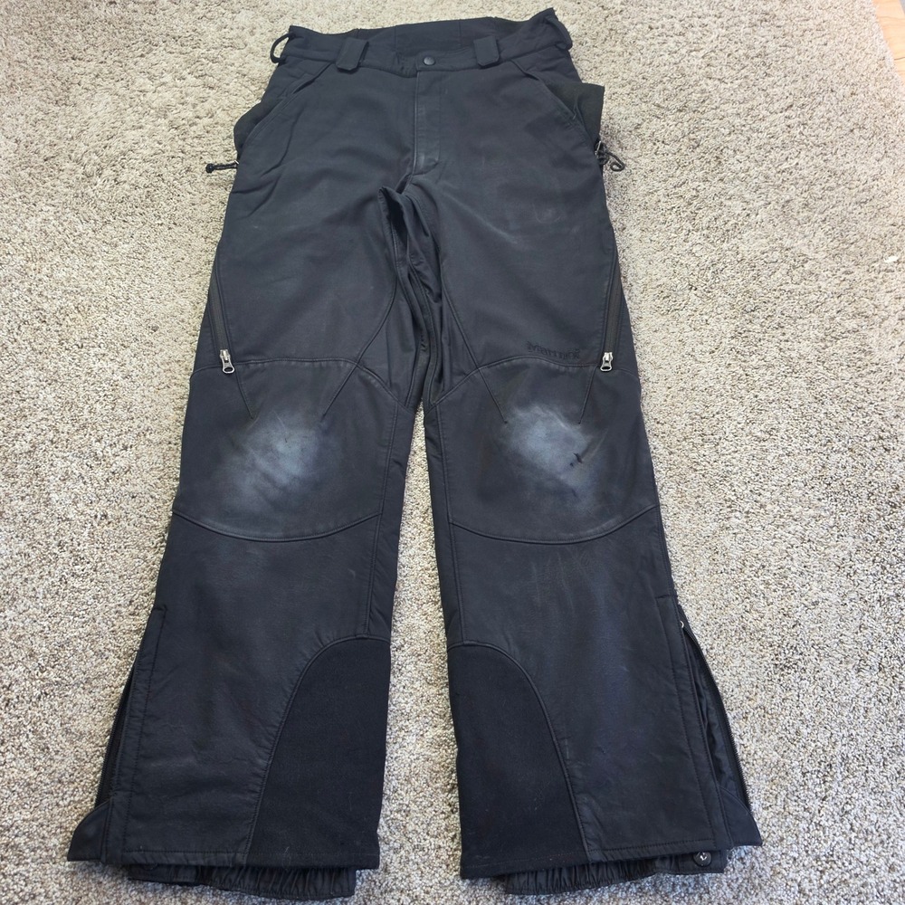 Marmot Snow Pants Womens Medium Black Softshell Ski Snowboard Gorpcore Ladies